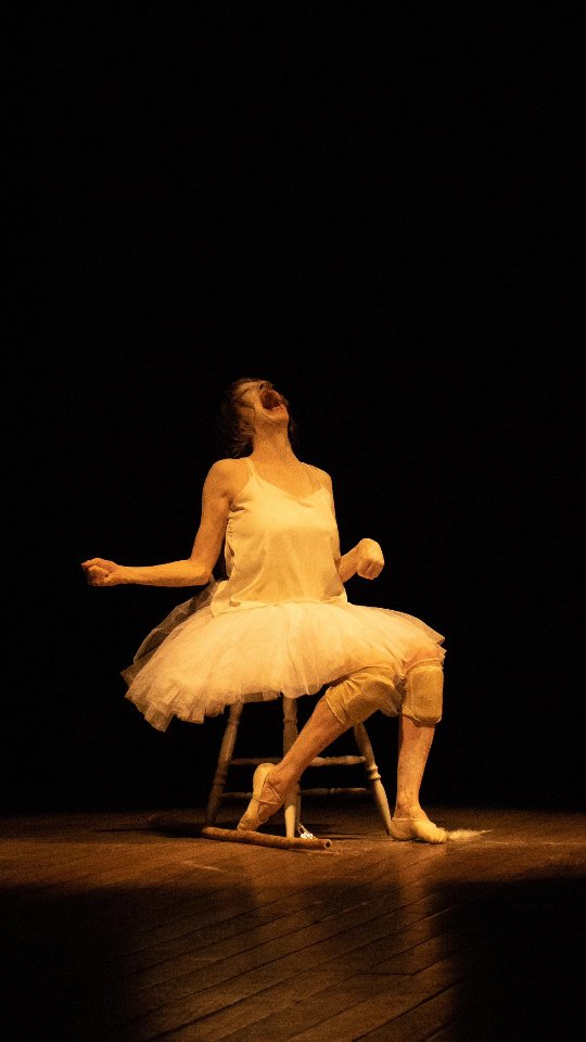 No primeiro semestre de 2025, a estudante Vanessa Peixoto realizou uma entrevista semi-estruturada com a Prof.ª Dr.ª Sílvia Wolff, professora adjunta do Curso de Bacharelado em Dança da Universidade Federal de Santa Maria (UFSM). A entrevista com a artista-docente surgiu a partir de um seminário da disciplina Teoria e História do Teatro: Cena Contemporânea, do curso de Licenciatura em Teatro da UFSM. O foco do trabalho estava voltado à pesquisa sobre artistas-encenadores da cena contemporânea, seus espetáculos e processos criativos, envolvendo as questões conceituais presentes em suas obras.
Devido aos interesses de pesquisa da estudante, o professor responsável pela disciplina, Prof. Dr. Élcio Gimenez Rossini, sugeriu que ela investigasse o espetáculo Pena, da artista-docente. O espetáculo de dança solo Pena traz à cena a história de corpo da bailarina e intérprete-criadora, propondo um diálogo sobre a estética habilista na dança e a reconstrução de ideais normativos relacionados ao corpo e à performance.
Sendo assim, as perguntas da entrevista estavam centradas tanto em sua trajetória na dança quanto no processo de criação de seu espetáculo. Como Wolff vem do balé — um campo da dança historicamente normativo —, também foram discutidos aspectos dessa linguagem, bem como a presença de artistas com deficiência na cena contemporânea e a alta performance frequentemente imposta aos corpos, especialmente no balé.
Para compartilhar o material audiovisual, a estudante buscou descrever as imagens, portanto, destacamos que a descrição do vídeo é uma experiência descritiva que surge a partir da audiodescrição.  Agradecemos a parceria com a @vortex.produtora por produzir e editar todo o material audiovisual, ao @guioartist pela captação do áudio descritivo e a Artista Def @wolff4415 por nos conceder a entrevista. 
O futuro é Def!✨❤️

#acessibilidade #artescenicas #ufsm #artedef #cal #art